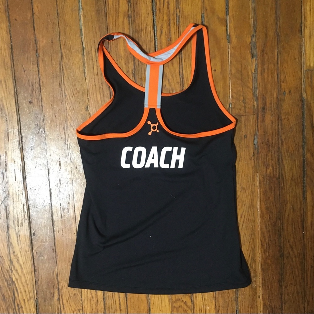 2 Orange Theory Coach tank tops